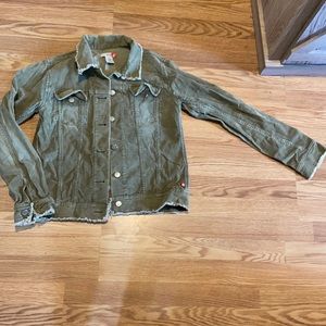 Corduroy distress jacket